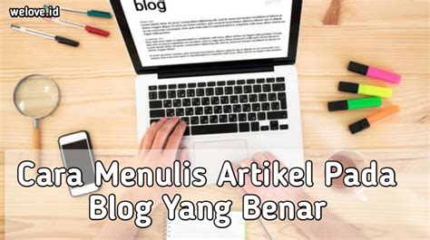 Menulis Konten pada Blog cara buat blog pribadi